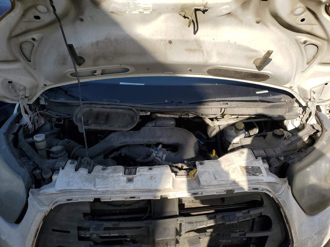 2017 Ford Transit VIN 1FTYE9ZM9HKA81515 Copart auction photo, front end / minor dent/scratches damage thumbnail 12