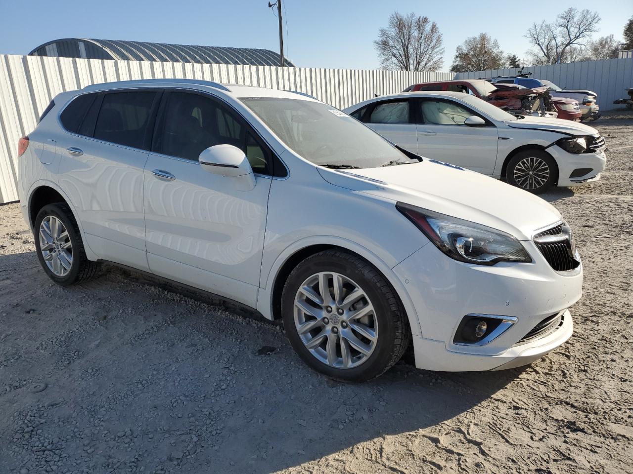 2019 Buick Envision VIN LRBFX4SX2KD004651 Copart auction photo, front end damage thumbnail 4