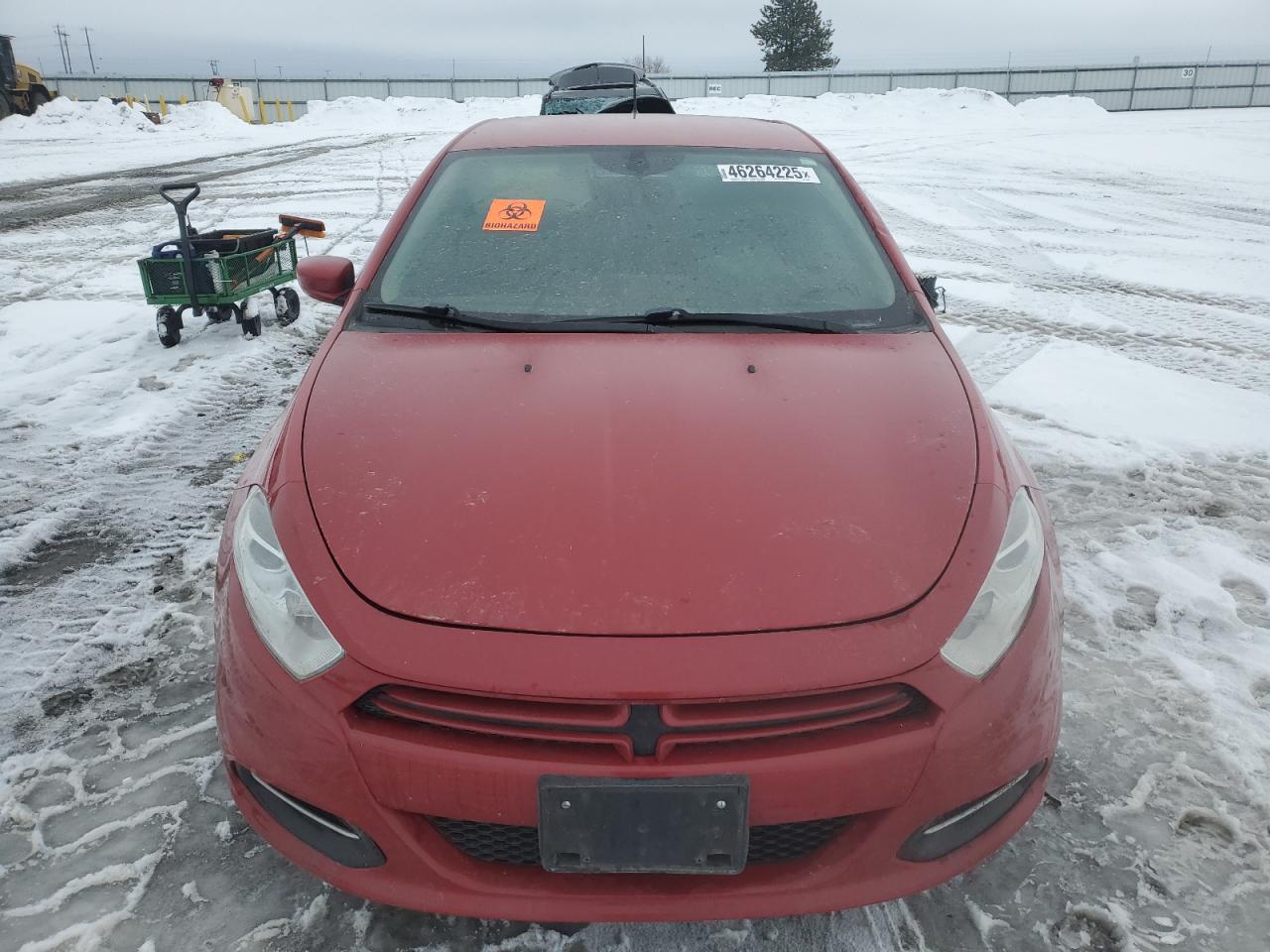 2013 Dodge Dart VIN 1C3CDFAA6DD139550 Copart auction photo, side damage thumbnail 5