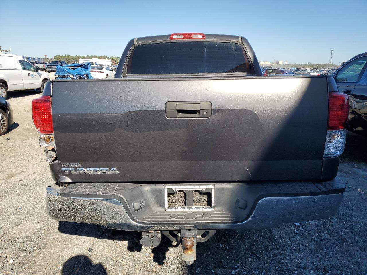 2011 Toyota Tundra VIN 5TFEM5F14BX030135 Copart auction photo, rear end / front end damage thumbnail 6