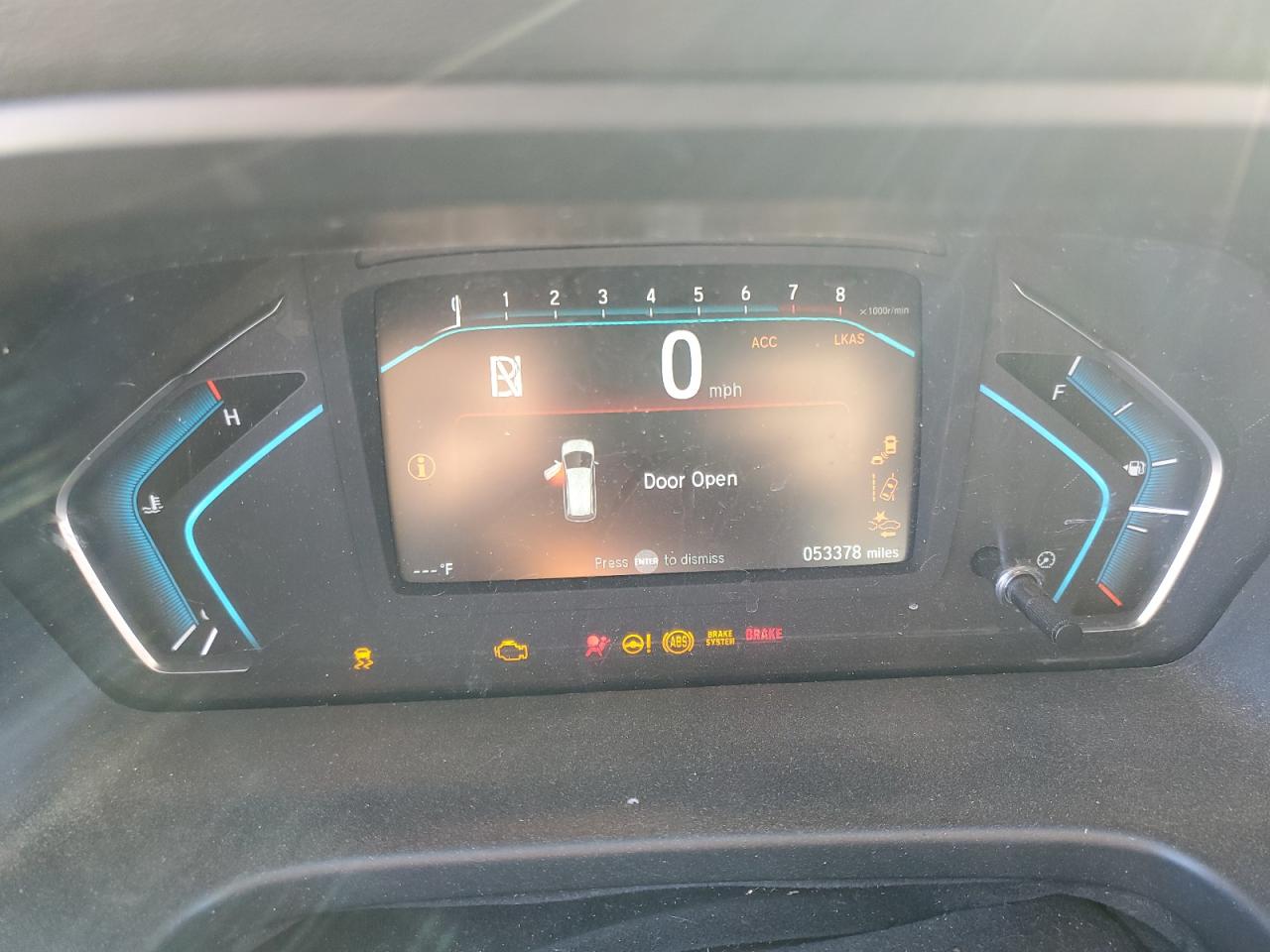 2019 Honda Odyssey VIN 5FNRL6H56KB136834 Copart auction photo, front end damage thumbnail 9