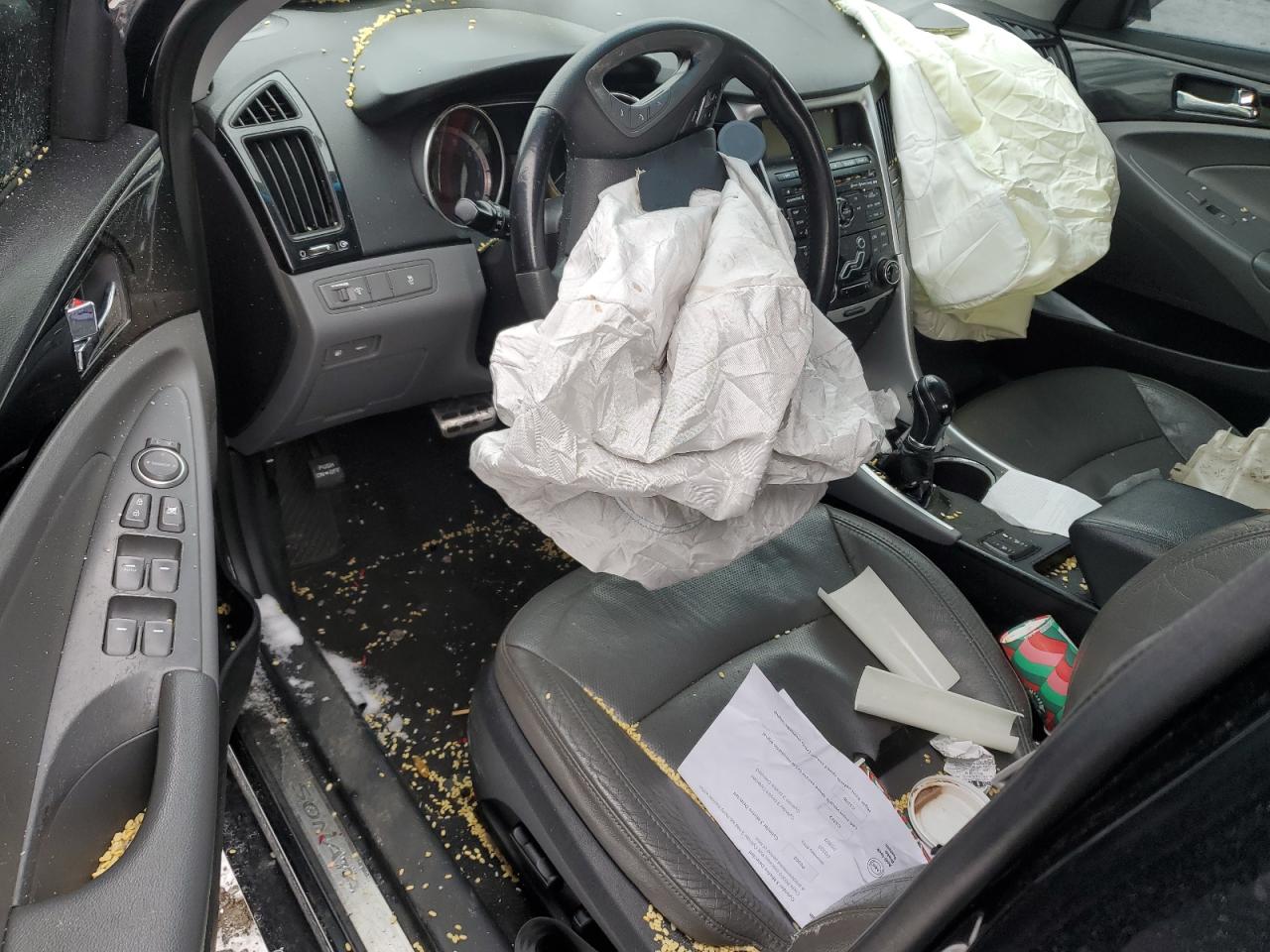 2011 Hyundai Sonata VIN 5NPEC4AC0BH130881 Copart auction photo, front end / rear end damage thumbnail 8