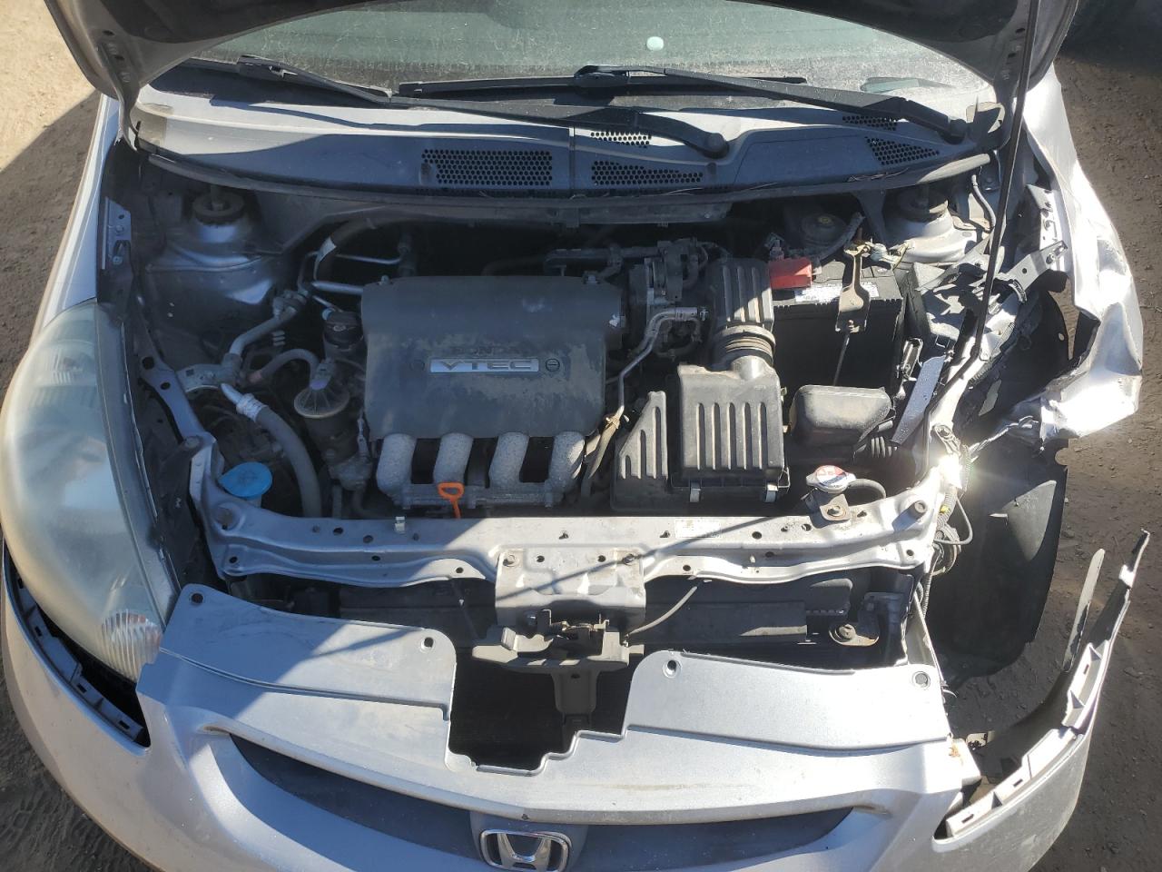 2007 Honda Fit VIN JHMGD38687S042197 Copart auction photo, front end damage thumbnail 11
