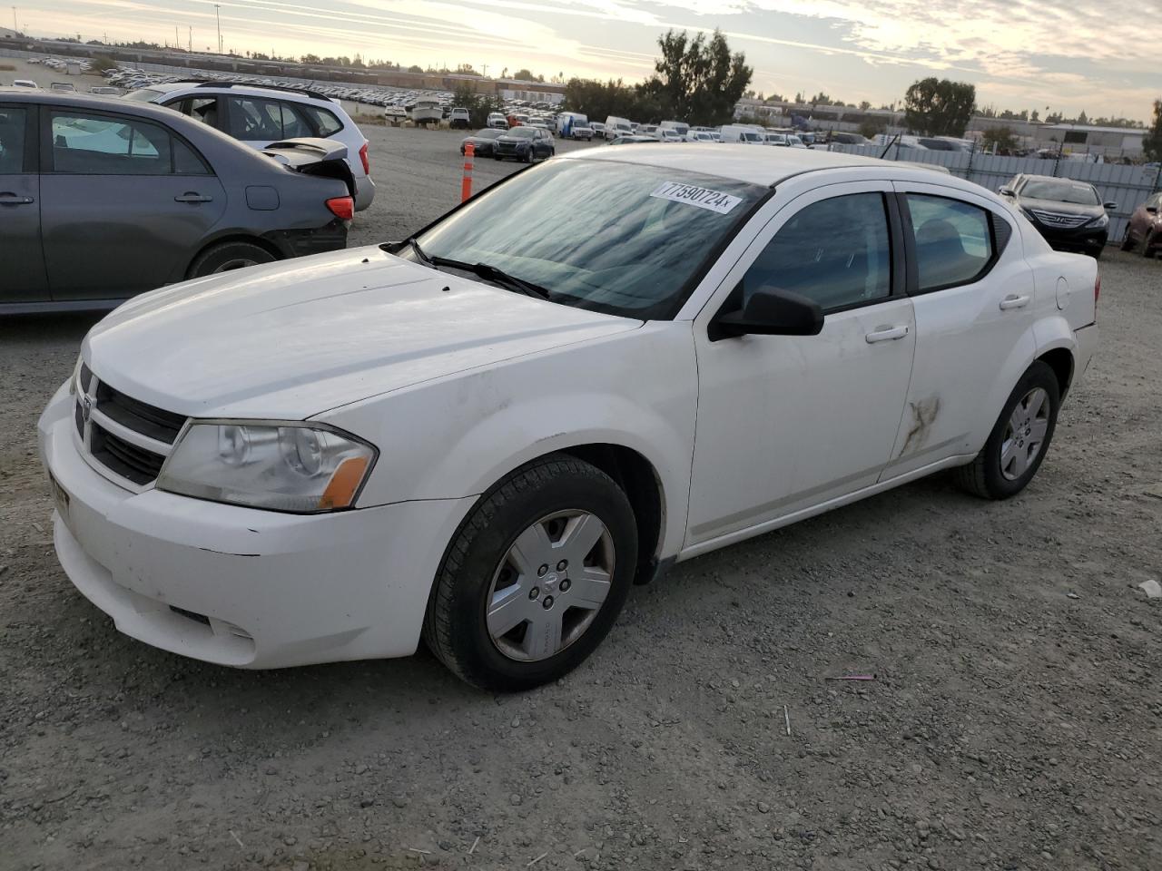 2010 Dodge Avenger VIN 1B3CC4FB8AN152182 - Copart auction photo
