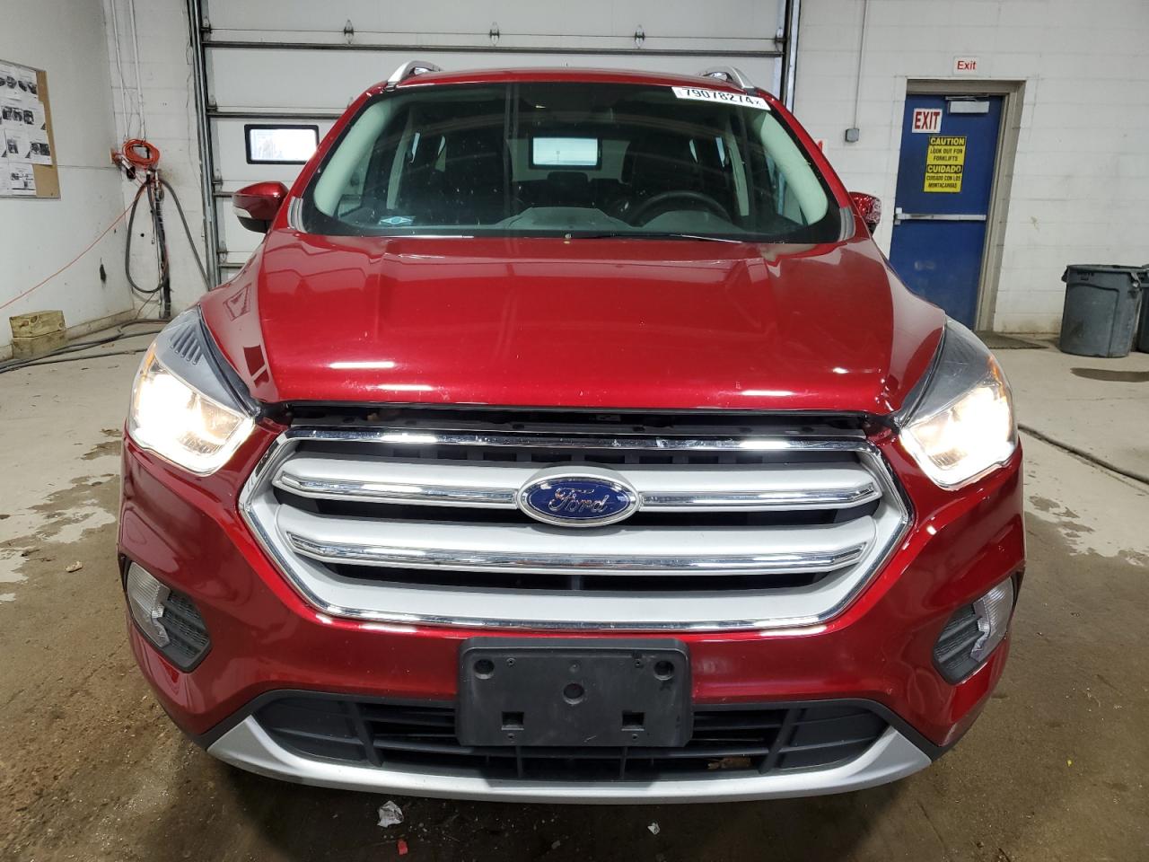 2017 Ford Escape VIN 1FMCU9J99HUA23246 Copart auction photo, all over damage thumbnail 5
