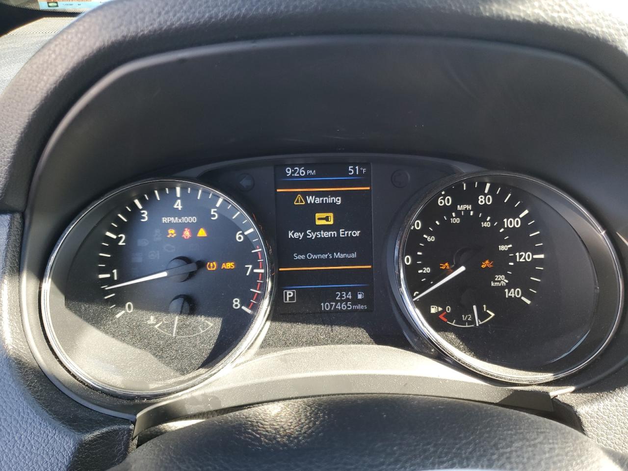 2020 Nissan Rogue VIN KNMAT2MT6LP518993 Copart auction photo, front end / minor dent/scratches damage thumbnail 9