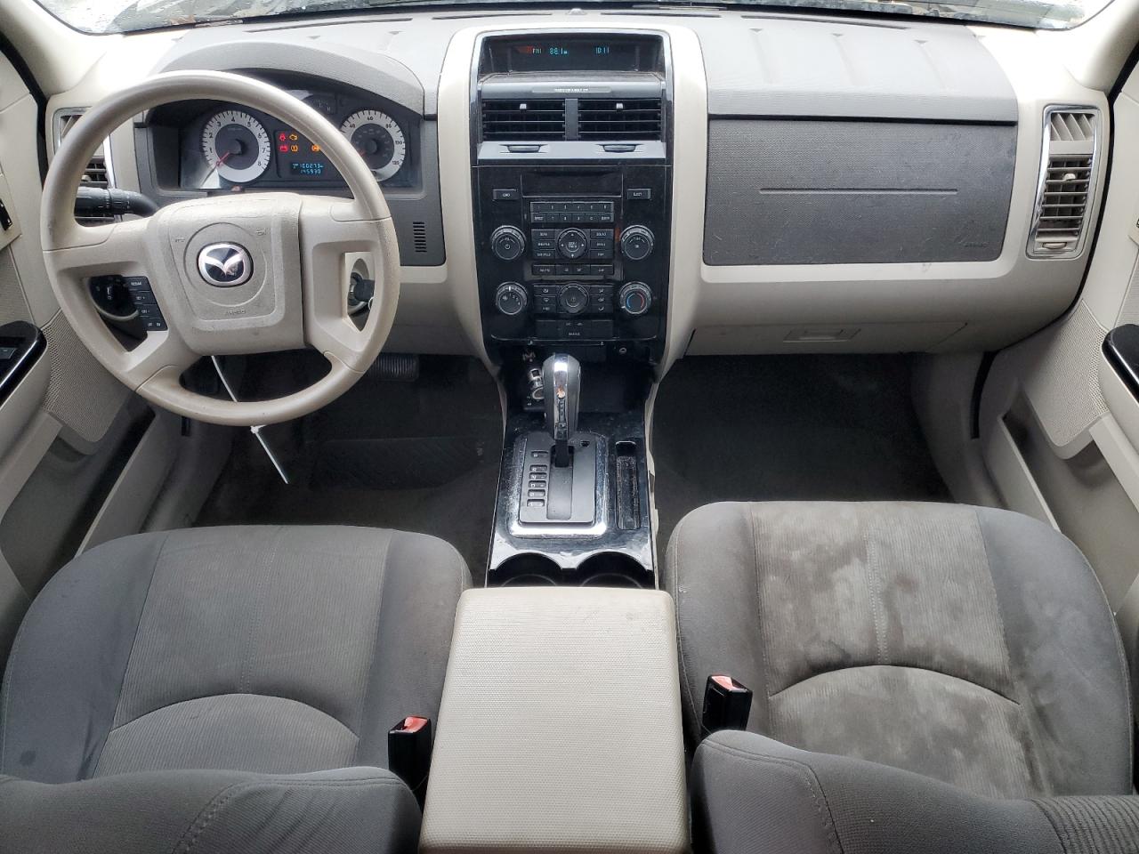 2008 Mazda Tribute VIN 4F2CZ06158KM19304 Copart auction photo, front end / side damage thumbnail 8