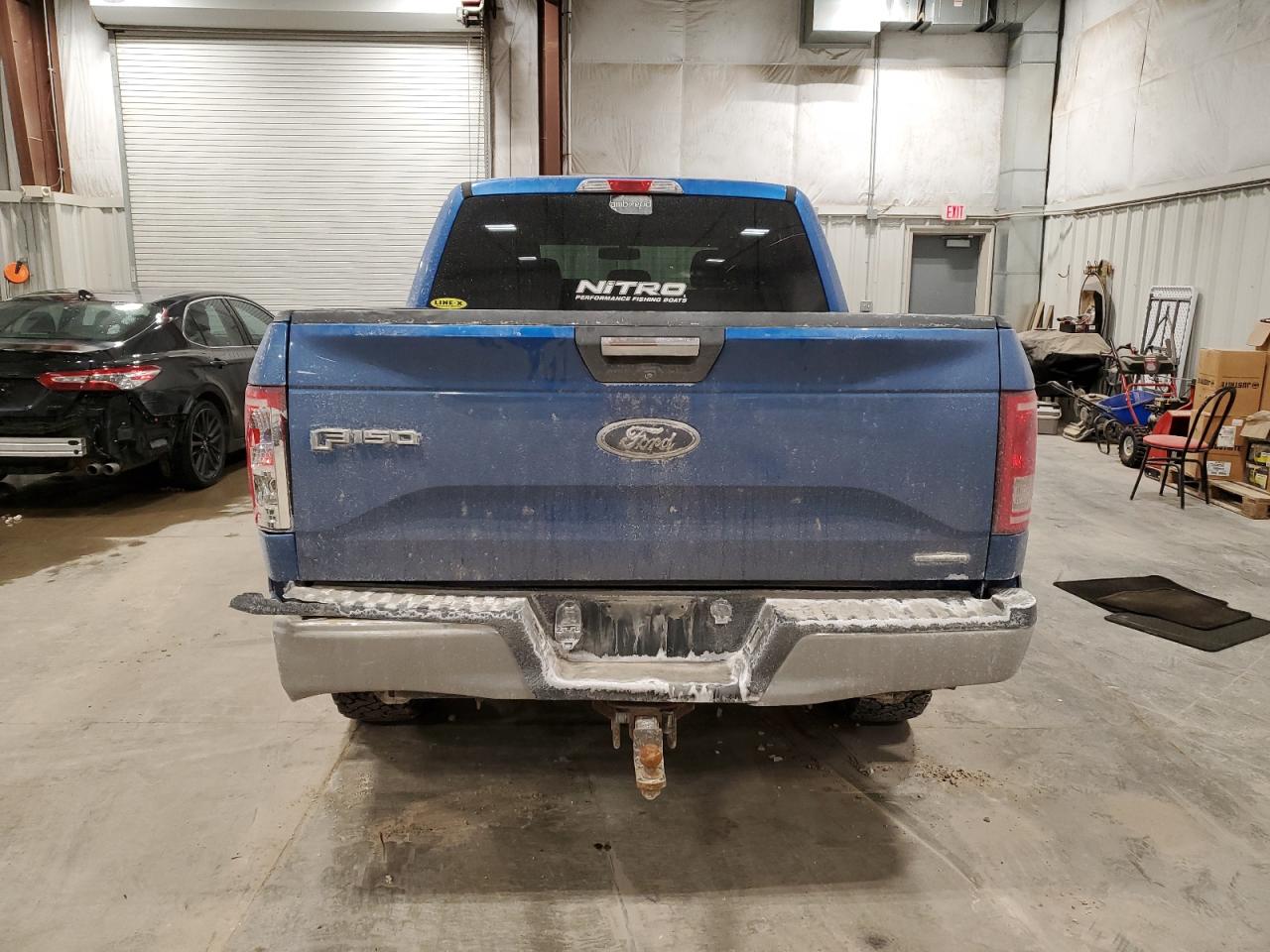 2015 Ford F-150 VIN 1FTEW1EF9FKF20590 Copart auction photo, front end / rear end damage thumbnail 6