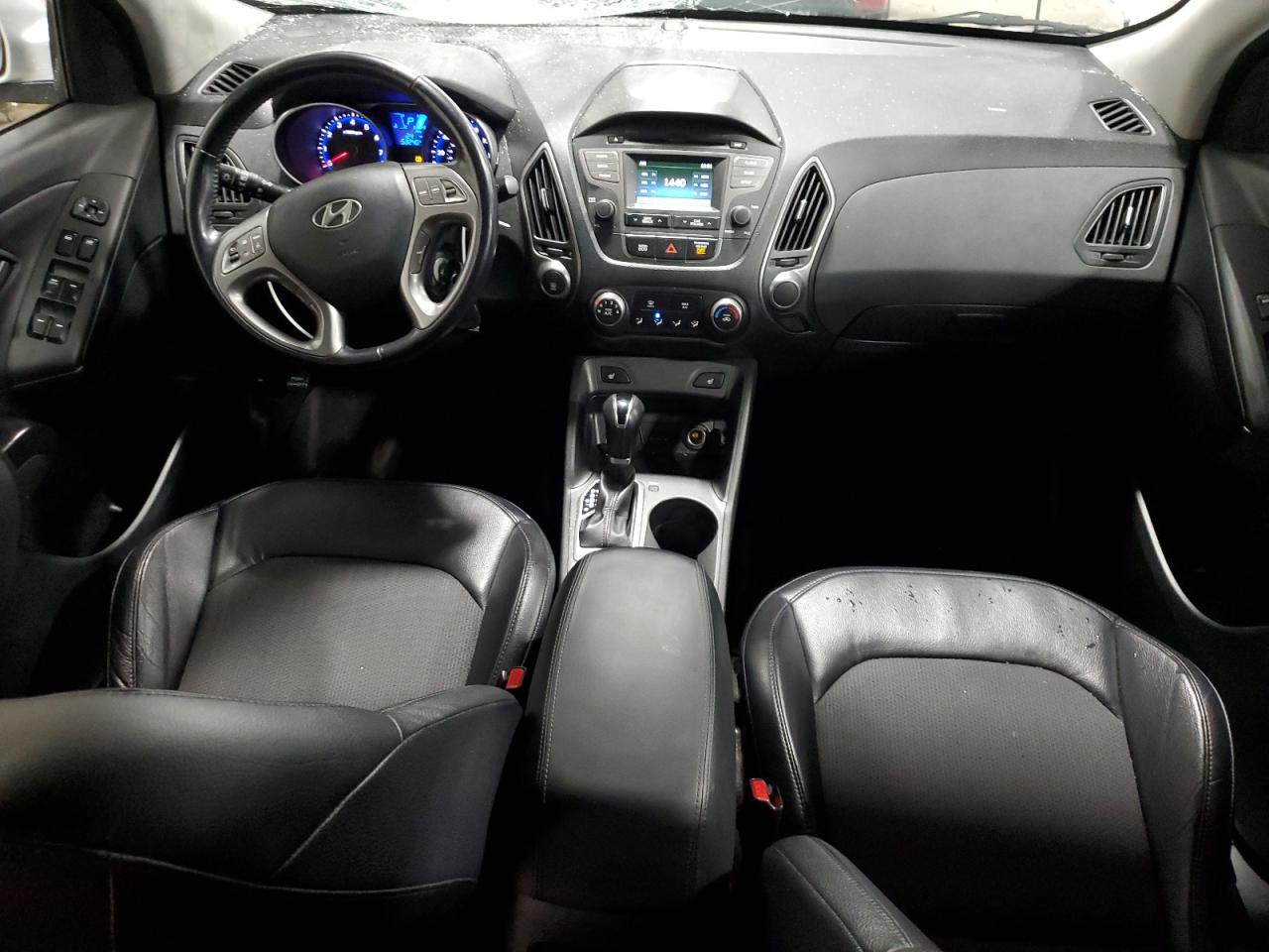 2014 Hyundai Tucson VIN KM8JU3AG2EU856532 Copart auction photo, front end damage thumbnail 8