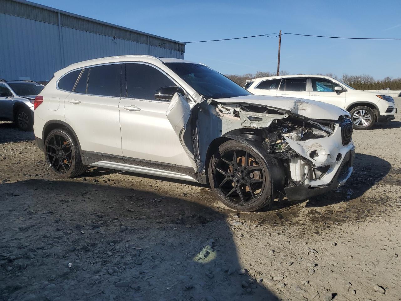 2019 BMW X1 VIN WBXHT3C52K3H34021 Copart auction photo, front end damage thumbnail 4