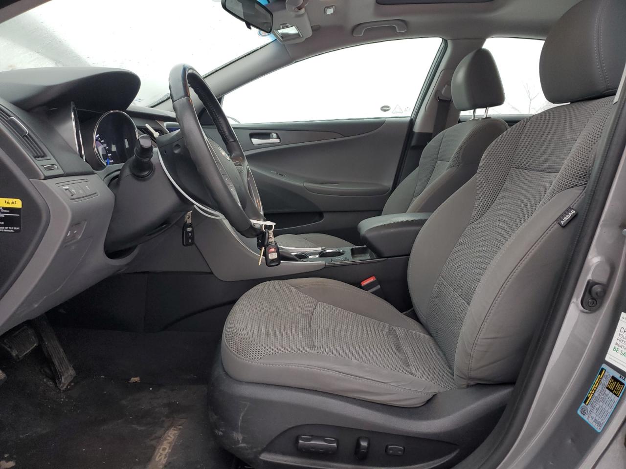 2013 Hyundai Sonata VIN 5NPEB4AC9DH772828 Copart auction photo, front end / side damage thumbnail 7
