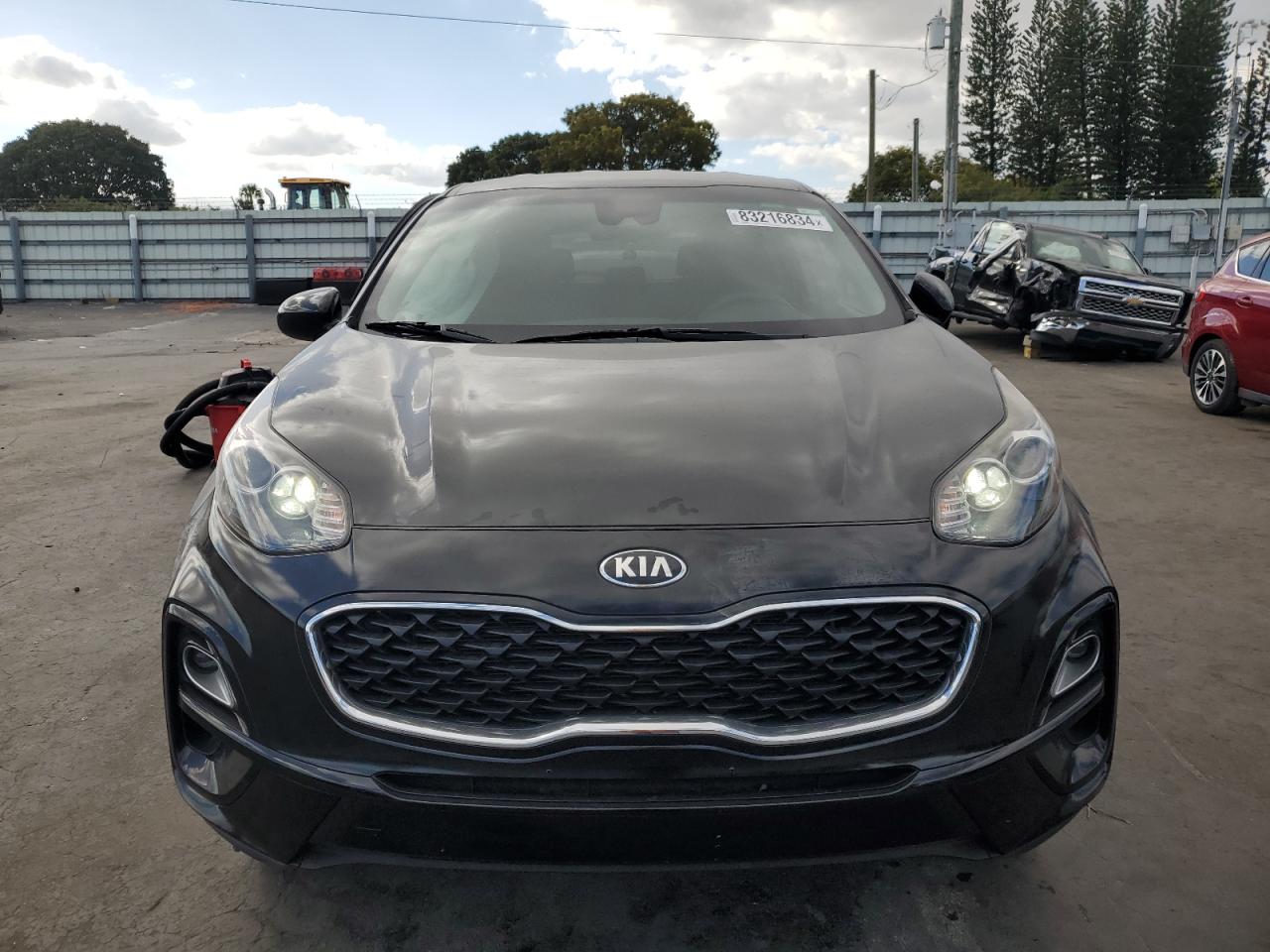 2021 KIA Sportage VIN KNDPMCAC2M7916642 Copart auction photo, side damage thumbnail 5