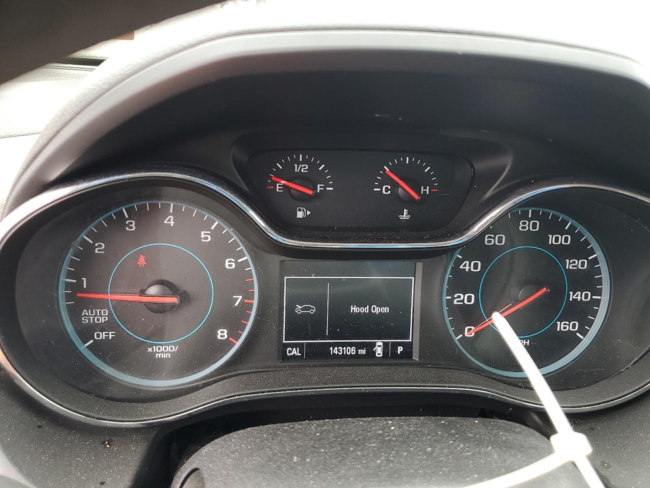 2017 Chevrolet Cruze VIN 1G1BE5SM5H7222018 Copart auction photo, side damage thumbnail 9