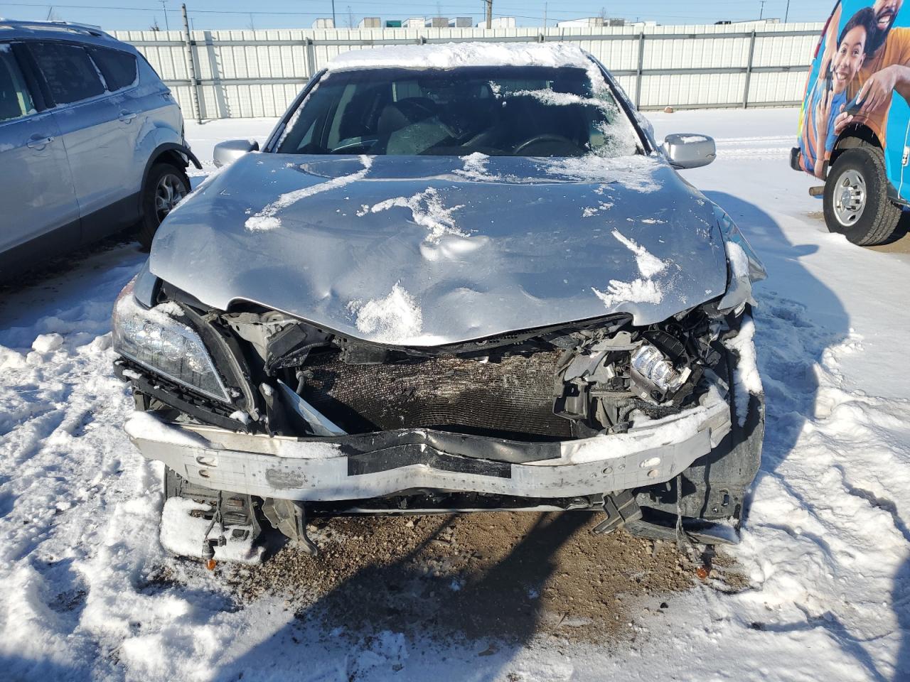 2014 Acura RLX VIN JH4KC1F98EC003695 Copart auction photo, front end damage thumbnail 5