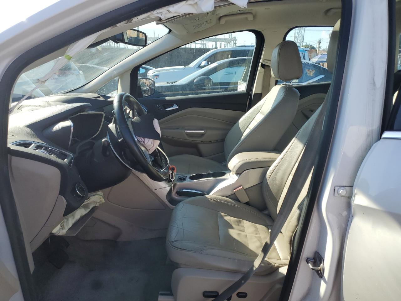 2013 Ford C-MAX VIN 1FADP5CU6DL537863 Copart auction photo, all over damage thumbnail 7