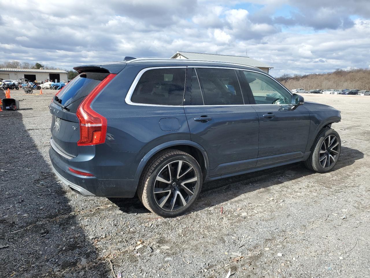 2020 Volvo XC90 VIN YV4A22PK3L1546188 Copart auction photo, front end damage thumbnail 3