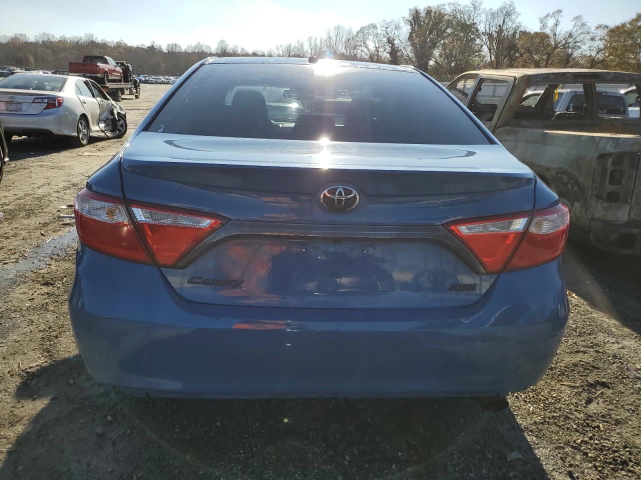 2015 Toyota Camry VIN 4T1BF1FK0FU887425 Copart auction photo, front end / rear end damage thumbnail 6