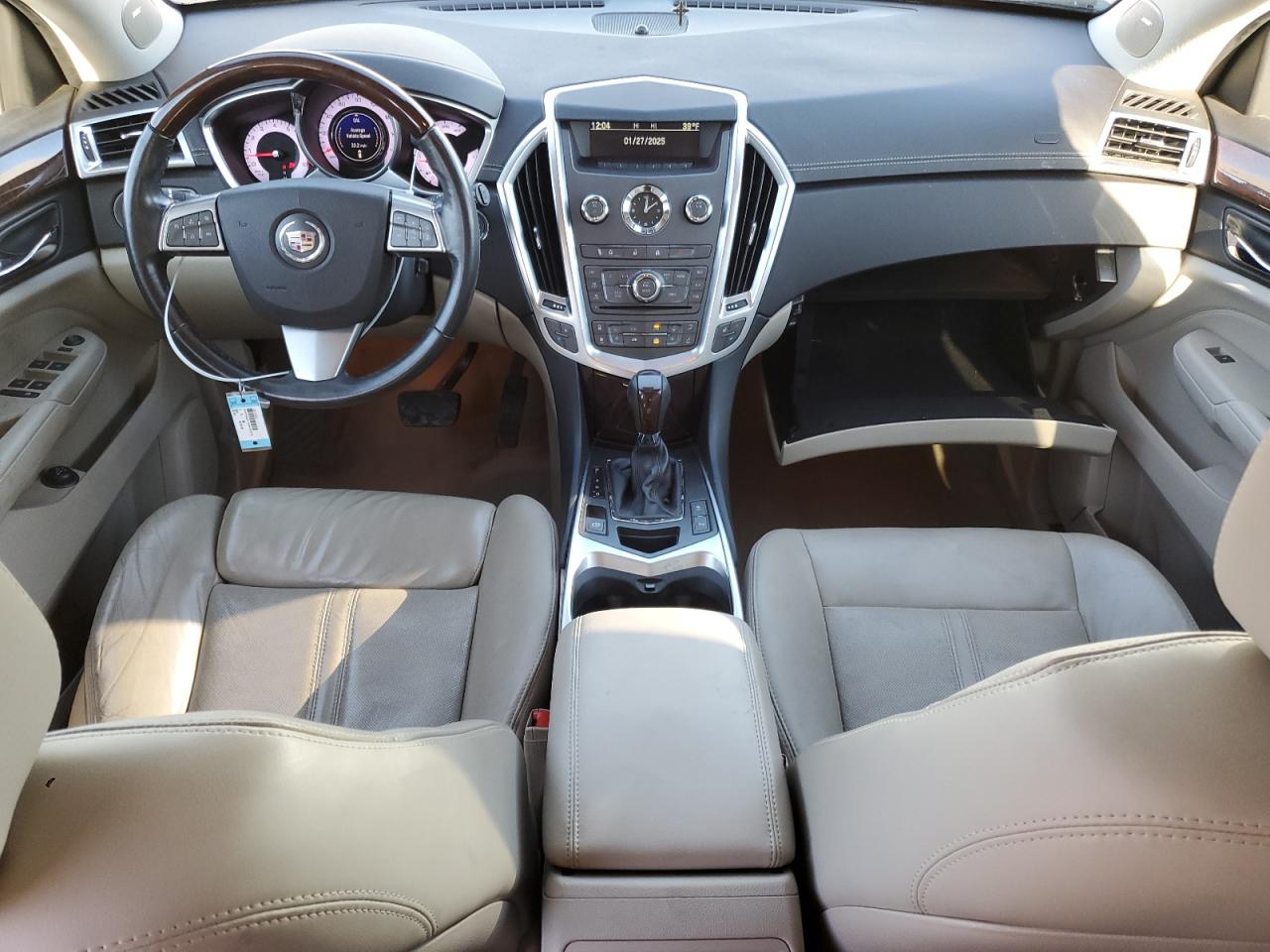 2011 Cadillac SRX VIN 3GYFNDEY7BS532370 Copart auction photo, rear end / front end damage thumbnail 8