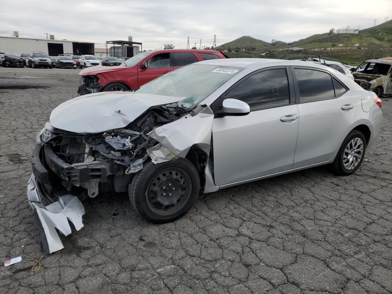 2017 Toyota Corolla VIN 2T1BURHE1HC777340