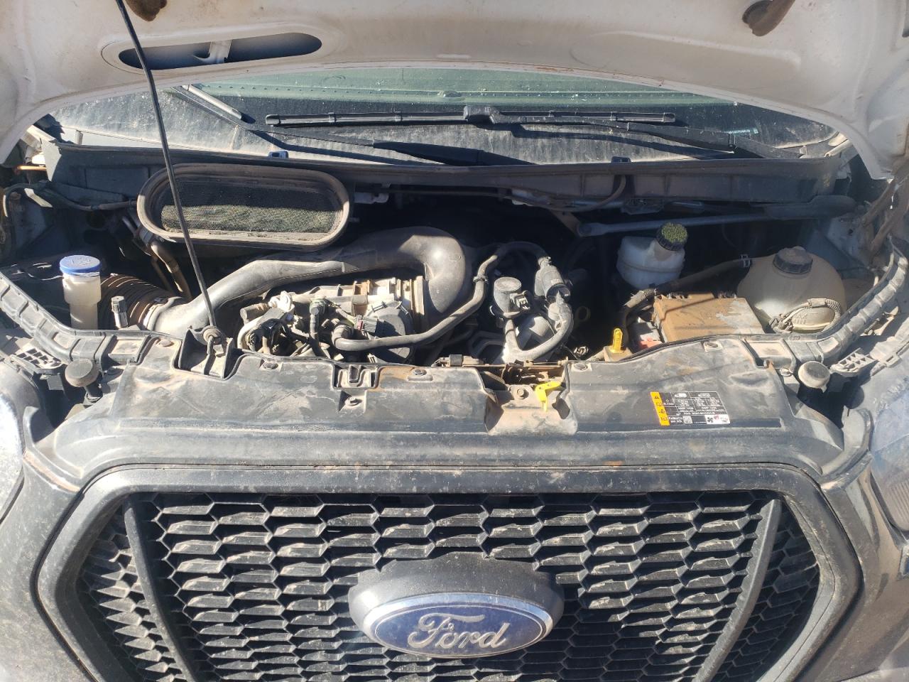 2023 Ford Transit VIN 1FTBR1X81PKA66166 Copart auction photo, rear end damage thumbnail 12