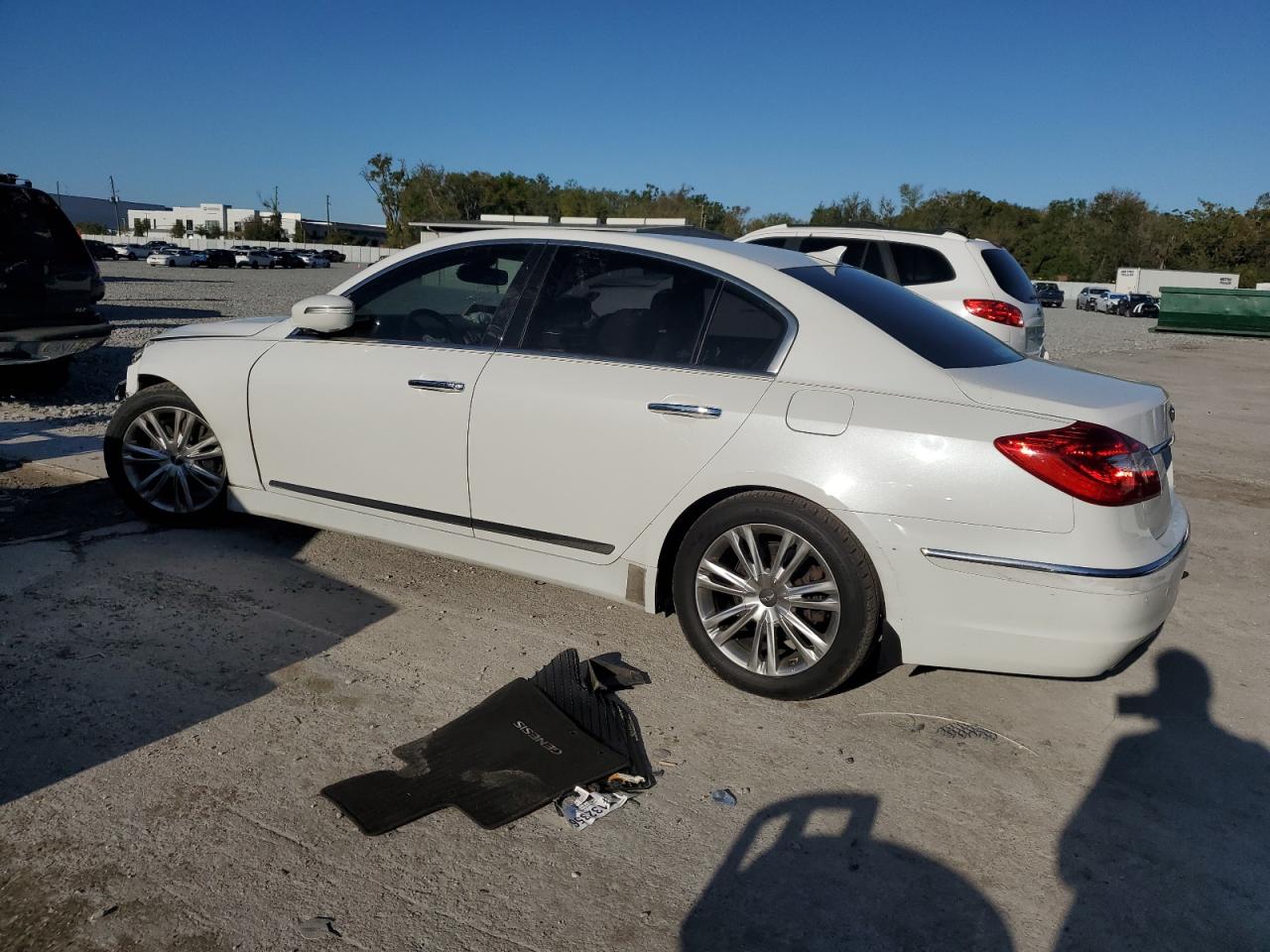 2012 Hyundai Genesis VIN KMHGC4DHXCU184529 Copart auction photo, front end / minor dent/scratches damage thumbnail 2