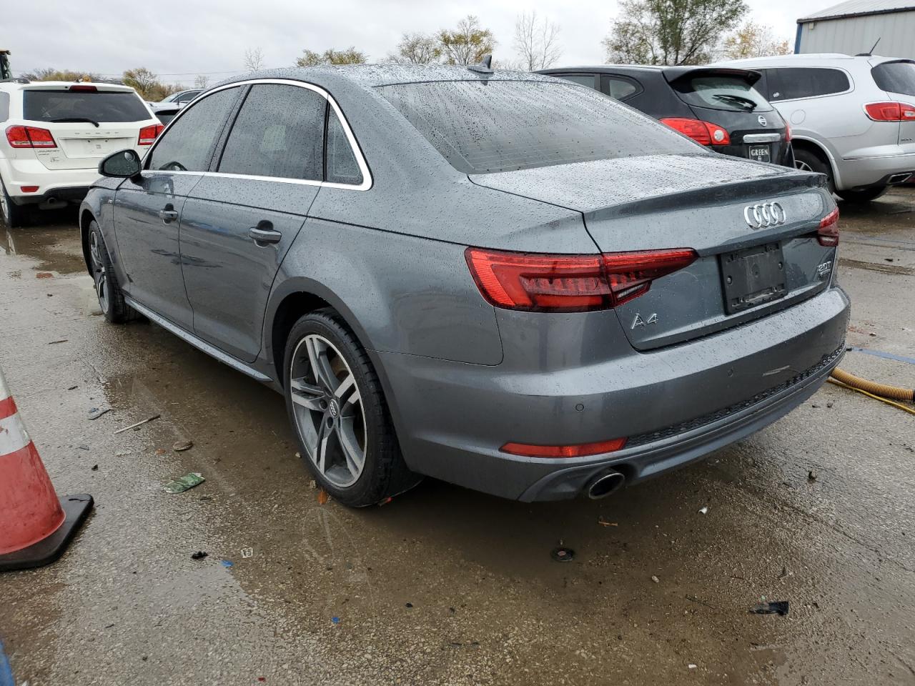 2017 Audi A4 VIN WAUFNAF41HN052762 Copart auction photo, front end damage thumbnail 2