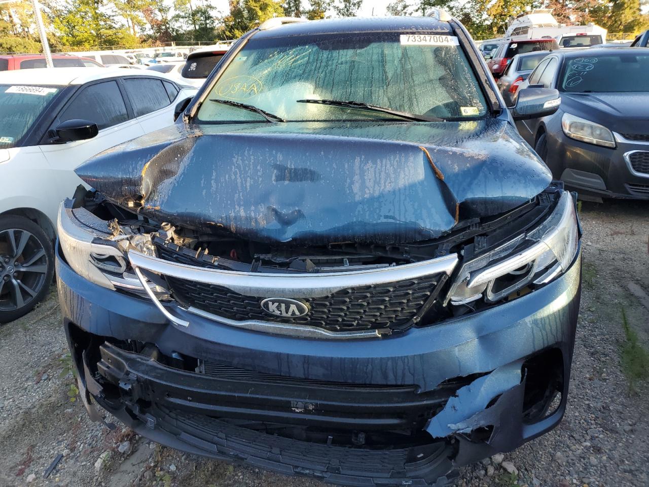 2015 KIA Sorento VIN 5XYKT3A68FG570237 Copart auction photo, front end damage thumbnail 5