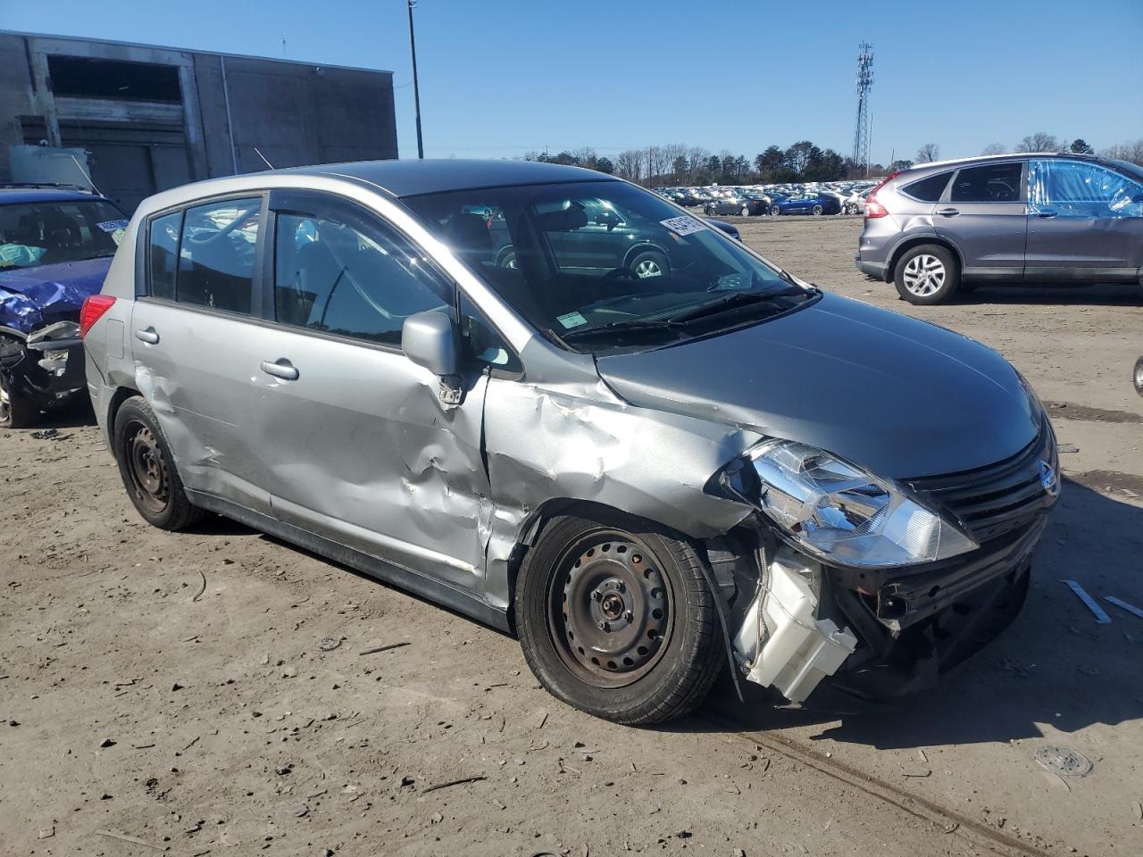 2012 Nissan Versa VIN 3N1BC1CP3CK298297 Copart auction photo, all over damage thumbnail 4