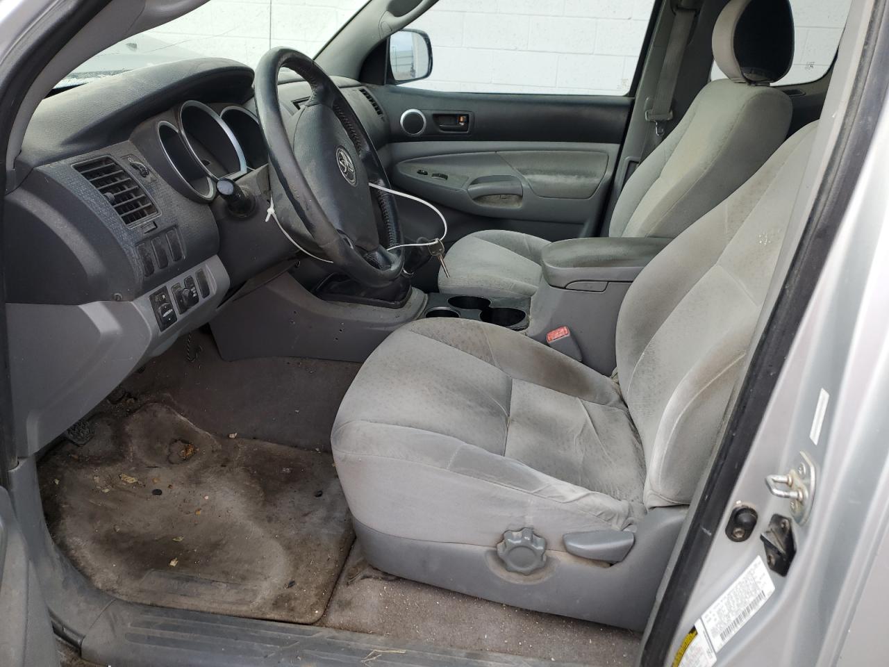 2006 Toyota Tacoma VIN 5TEUX42NX6Z166595 Copart auction photo, front end damage thumbnail 7