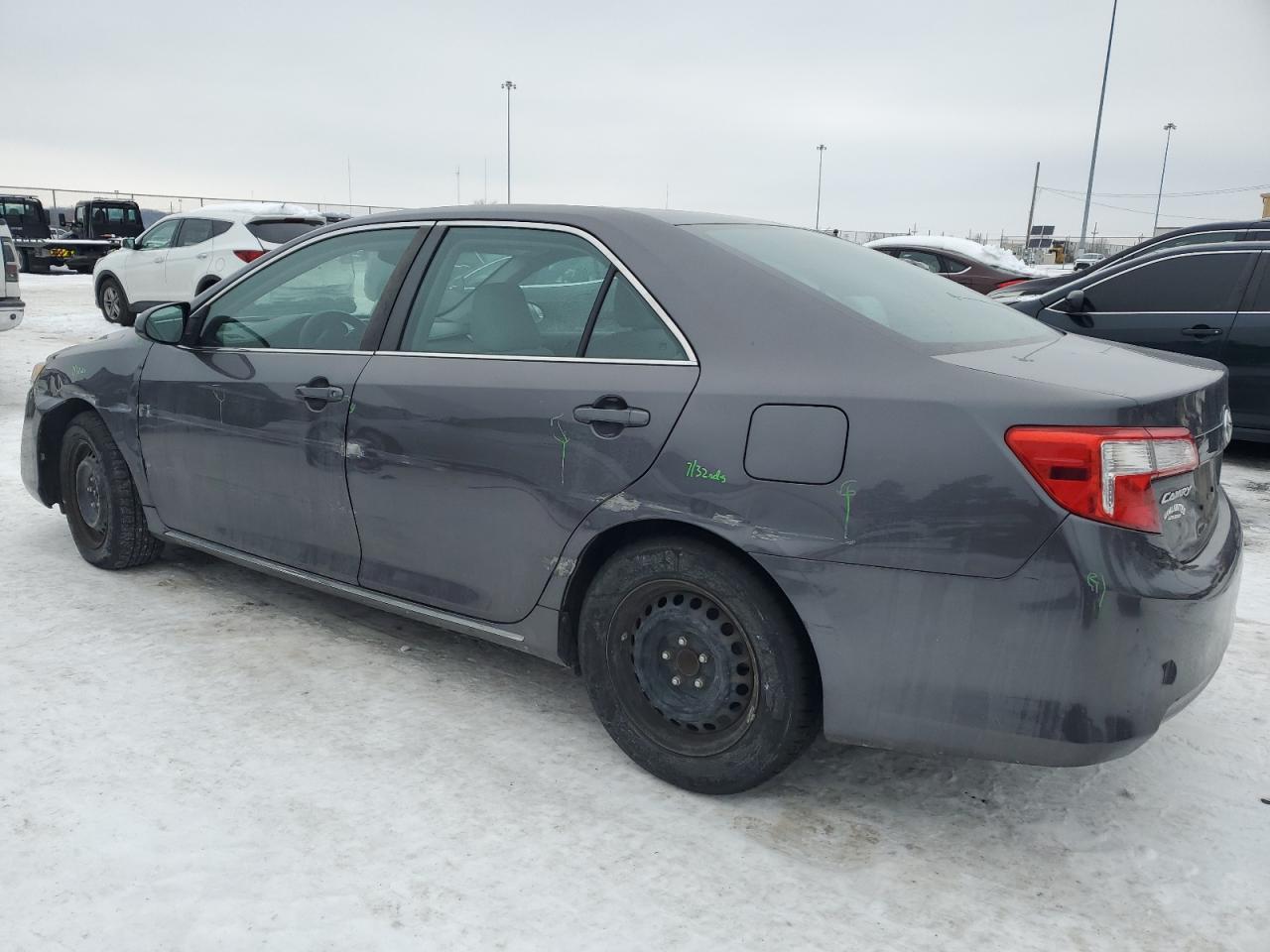 2014 Toyota Camry VIN 4T4BF1FK2ER412606 Copart auction photo, all over damage thumbnail 2