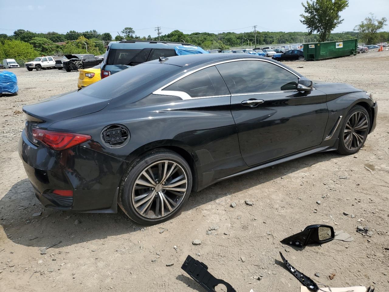 2017 Infiniti Q60 VIN JN1CV7EK6HM110446 Copart auction photo, minor dent/scratches damage thumbnail 3