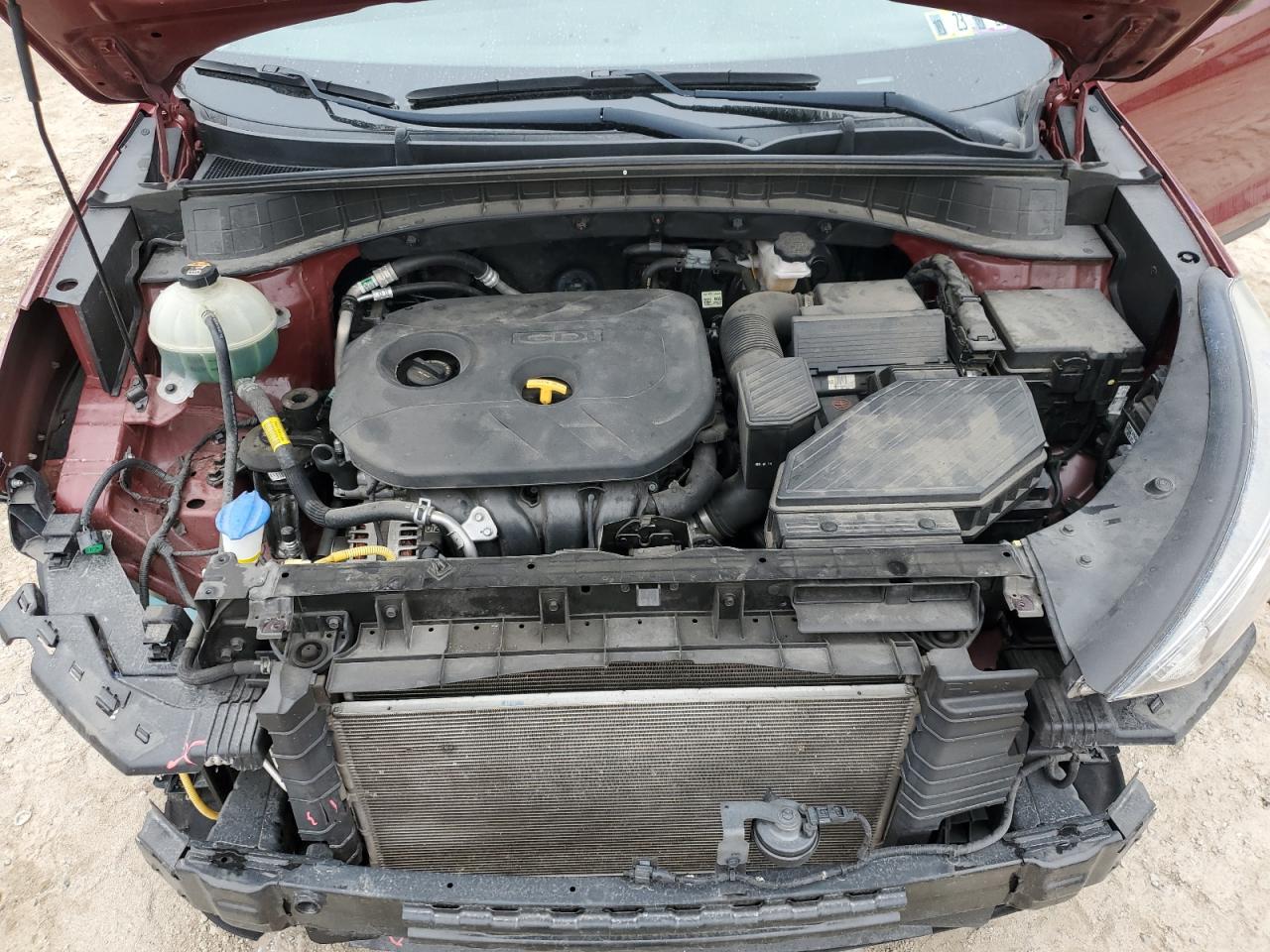 2020 Hyundai Tucson VIN KM8J2CA44LU105277 Copart auction photo, mechanical damage thumbnail 12