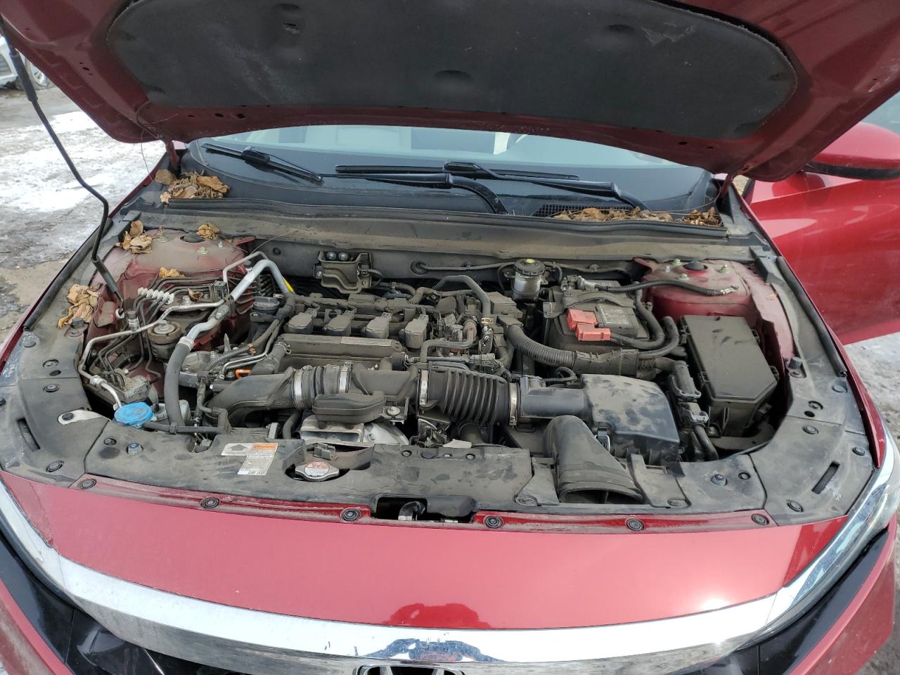 2020 Honda Accord VIN 1HGCV1F14LA000832 Copart auction photo, rear end / side damage thumbnail 11