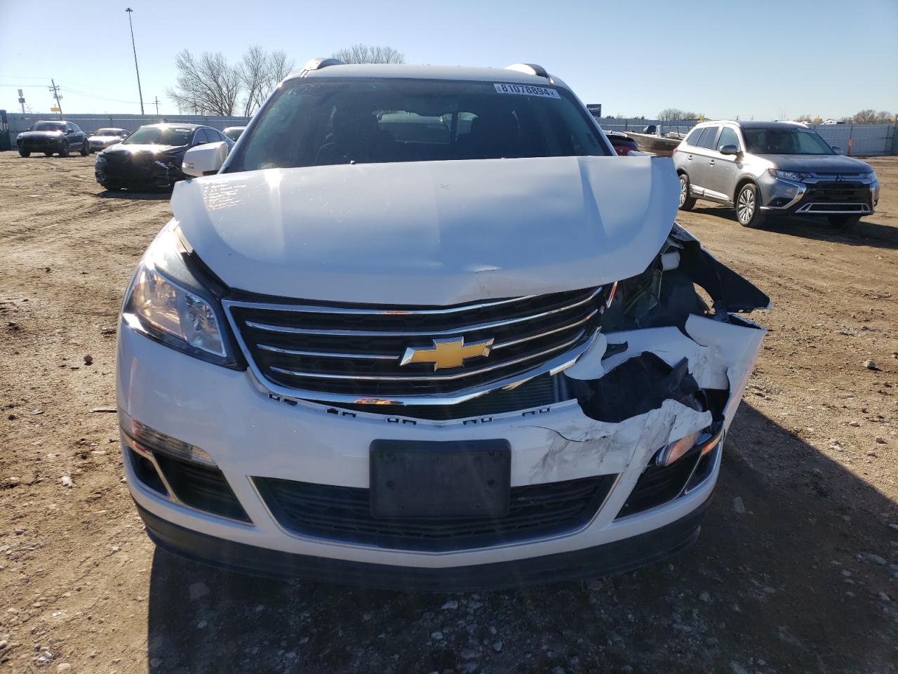 2017 Chevrolet Traverse VIN 1GNKVHKD2HJ318417 Copart auction photo, front end / rear end damage thumbnail 5