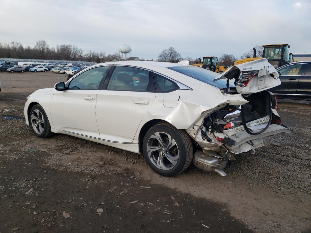 2020 Honda Accord VIN 1HGCV1F49LA022092 Copart auction photo, rear end damage thumbnail 2