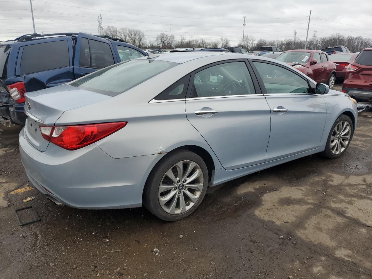 2013 Hyundai Sonata VIN 5NPEC4ACXDH764279 Copart auction photo, front end / mechanical damage thumbnail 3