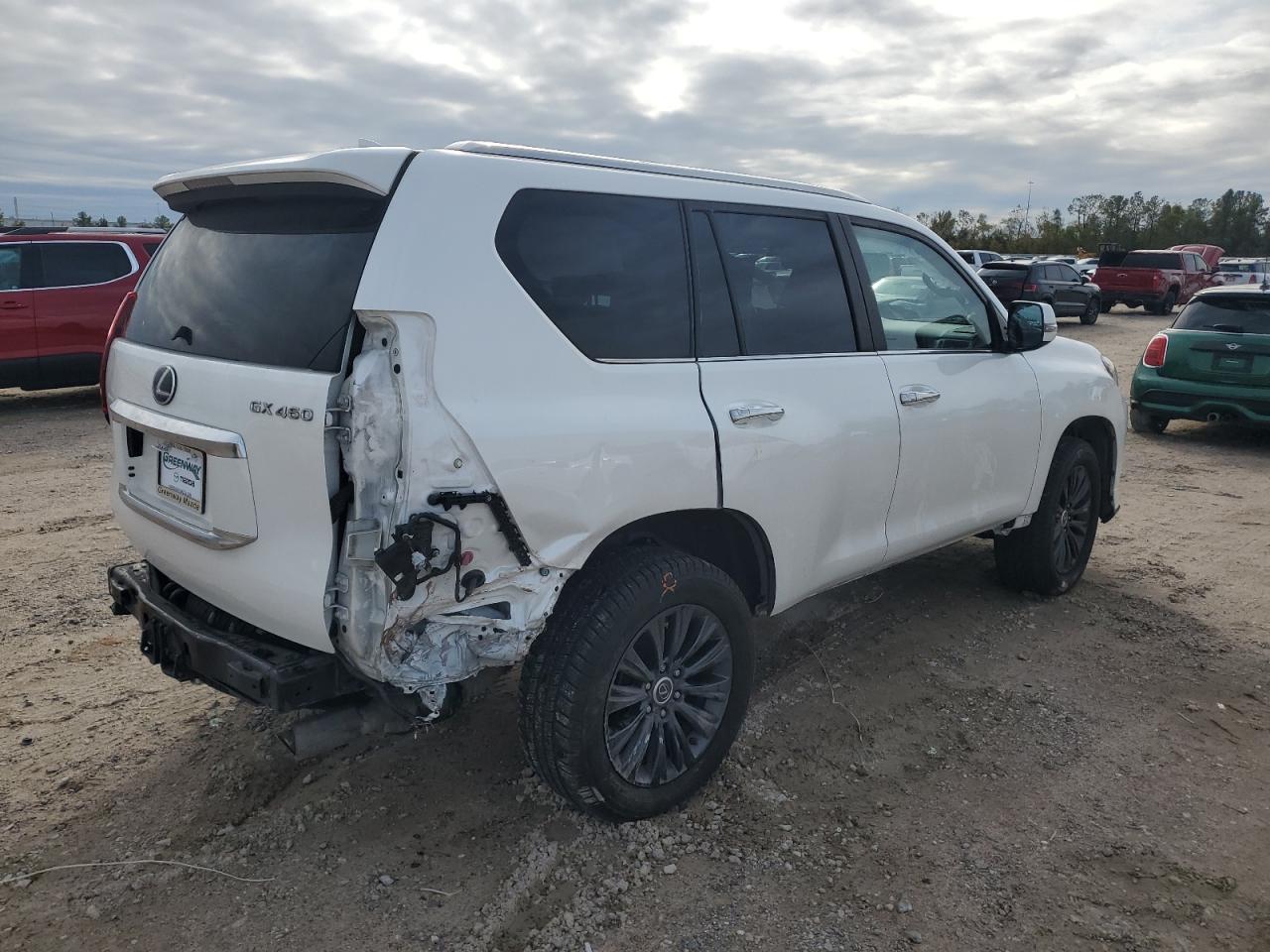 2021 Lexus GX VIN JTJAM7BX8M5291008 Copart auction photo, rear end damage thumbnail 3