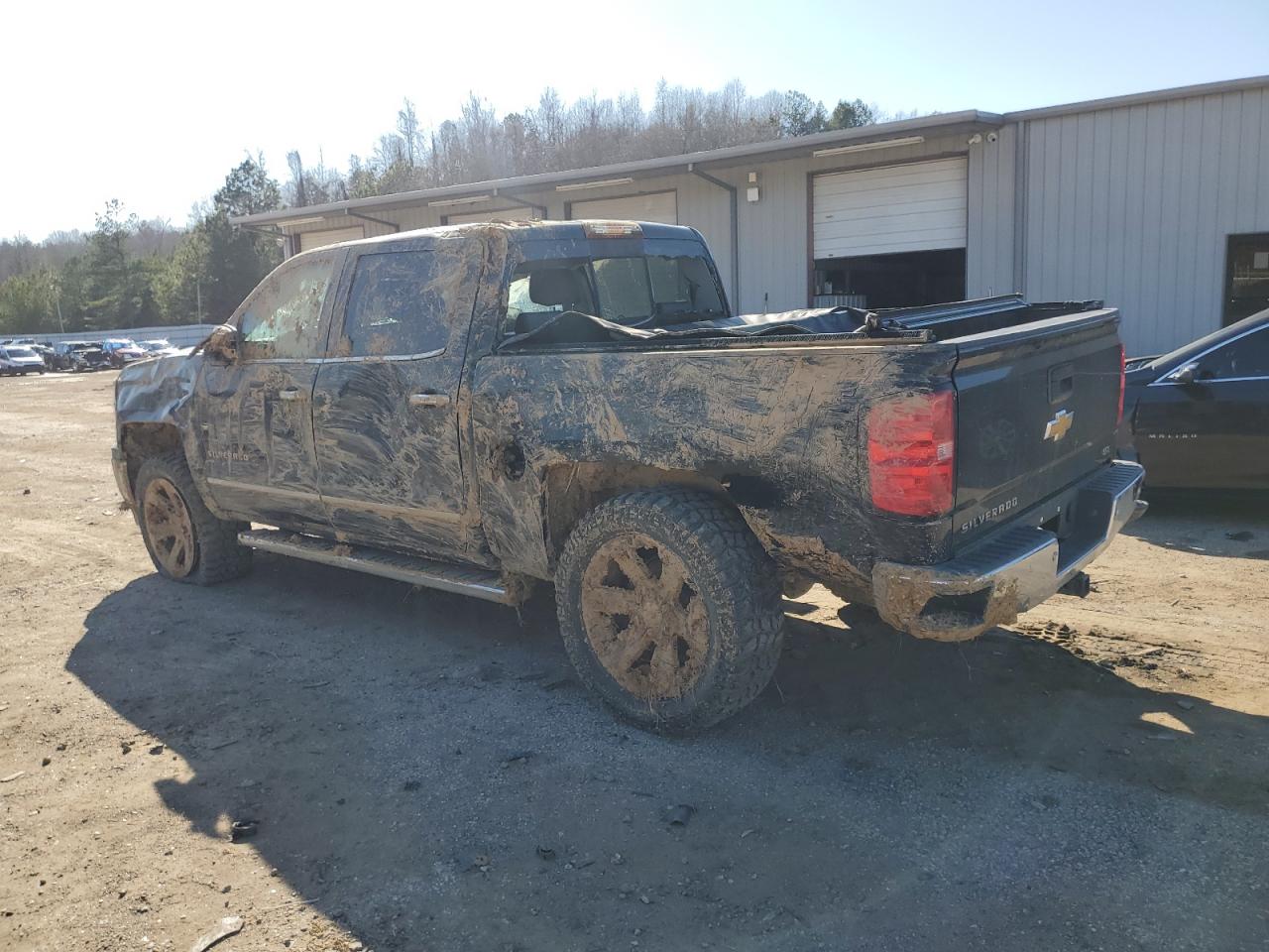 2015 Chevrolet Silverado VIN 3GCUKSEC9FG401559 Copart auction photo, rollover damage thumbnail 2
