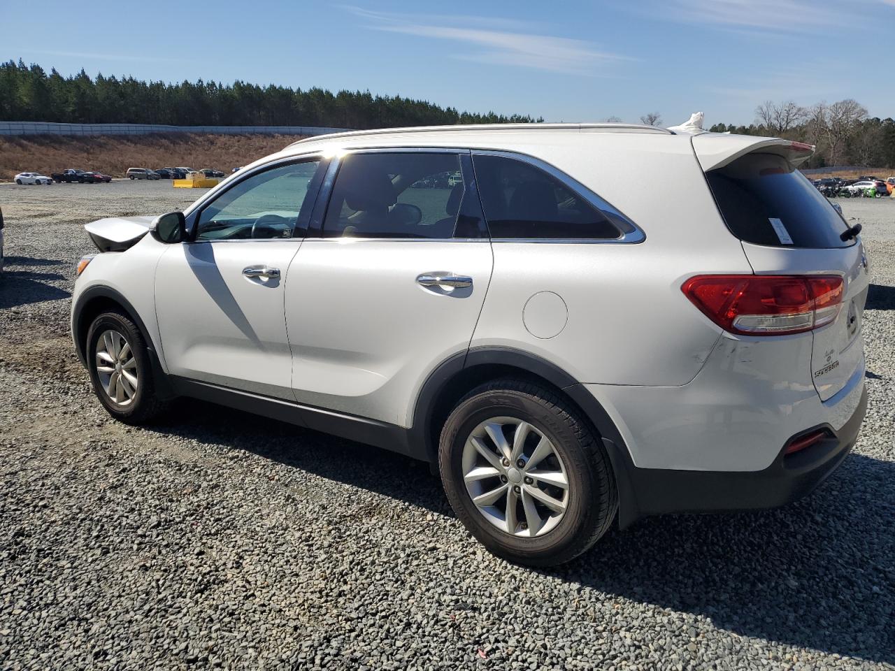 2016 KIA Sorento VIN 5XYPG4A36GG184875 Copart auction photo, front end / rear end damage thumbnail 2