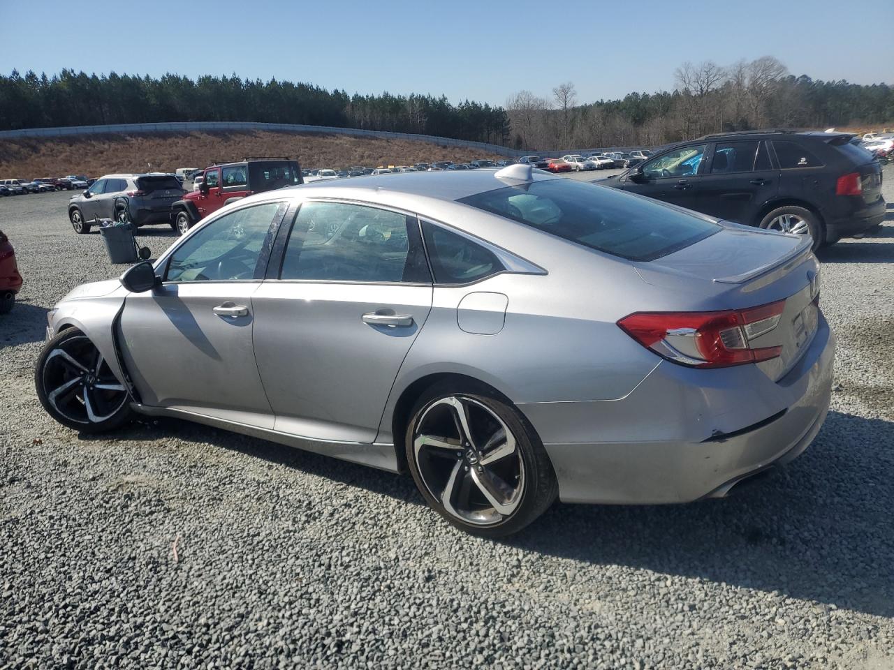 2020 Honda Accord VIN 1HGCV1F34LA144401 Copart auction photo, front end / undercarriage damage thumbnail 2