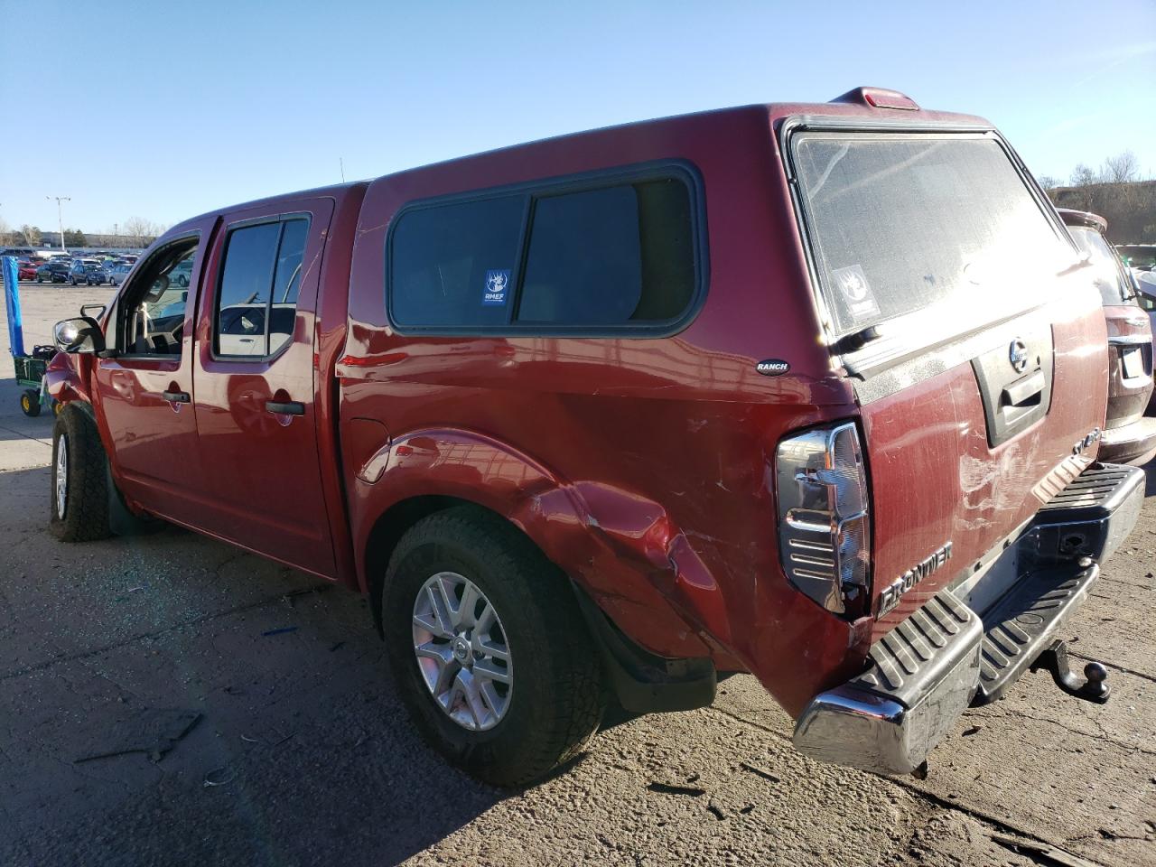 2014 Nissan Navara (Frontier) VIN 1N6AD0EV1EN761138 Copart auction photo, front end / rear end damage thumbnail 2