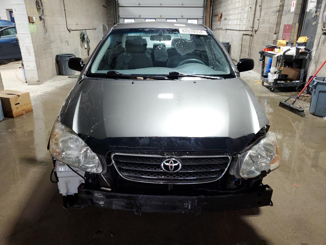 2008 Toyota Corolla VIN 1NXBR32E68Z979368 Copart auction photo, front end damage thumbnail 5