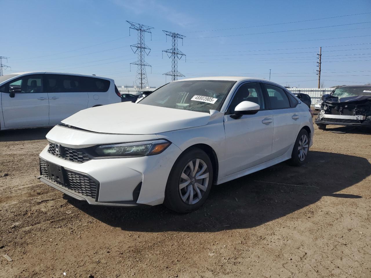 2025 Honda Civic VIN 2HGFE2F24SH564590