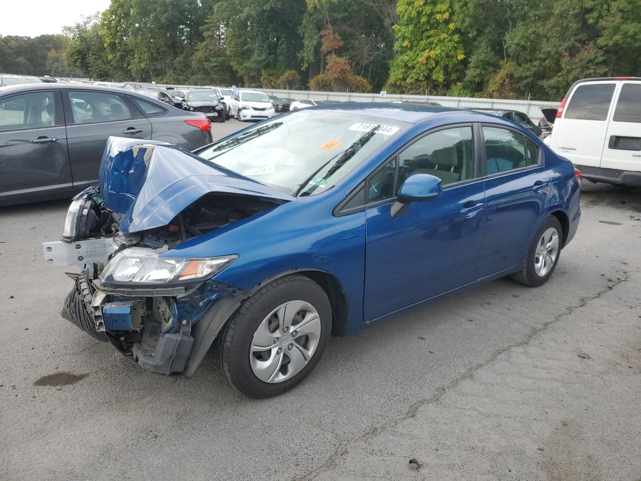2013 Honda Civic VIN 2HGFB2F59DH584534