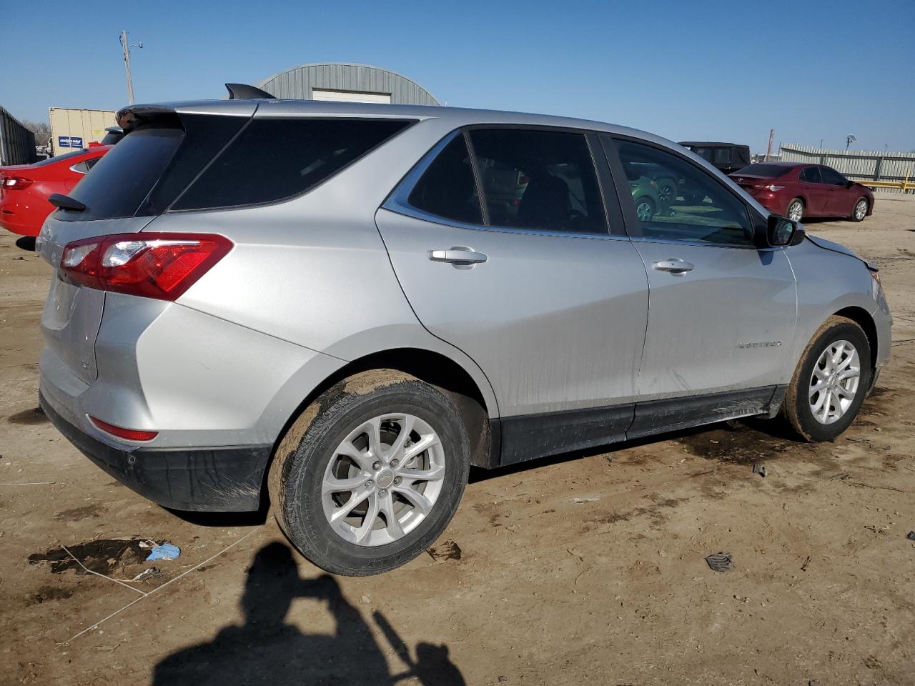 2021 Chevrolet Equinox VIN 3GNAXKEV3MS113530 Copart auction photo, front end / rear end damage thumbnail 3