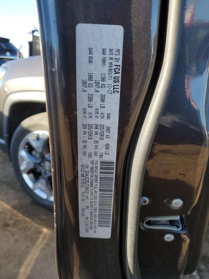 2018 Jeep Compass VIN 3C4NJDCB5JT190616 Copart auction photo, hail damage thumbnail 13