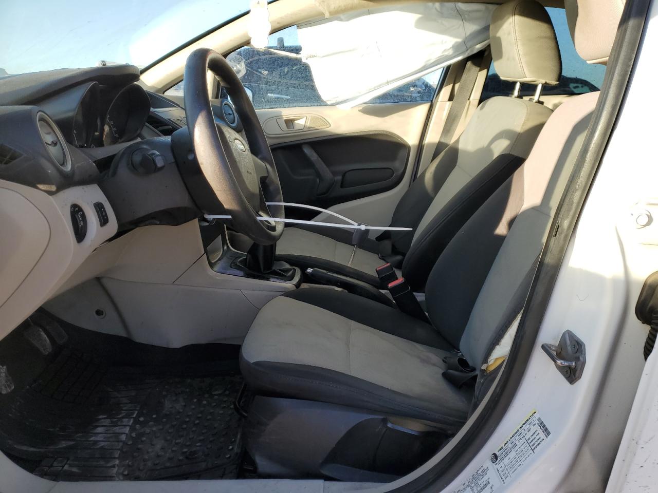 2011 Ford Fiesta VIN 3FADP4AJ7BM164993 Copart auction photo, side damage thumbnail 7