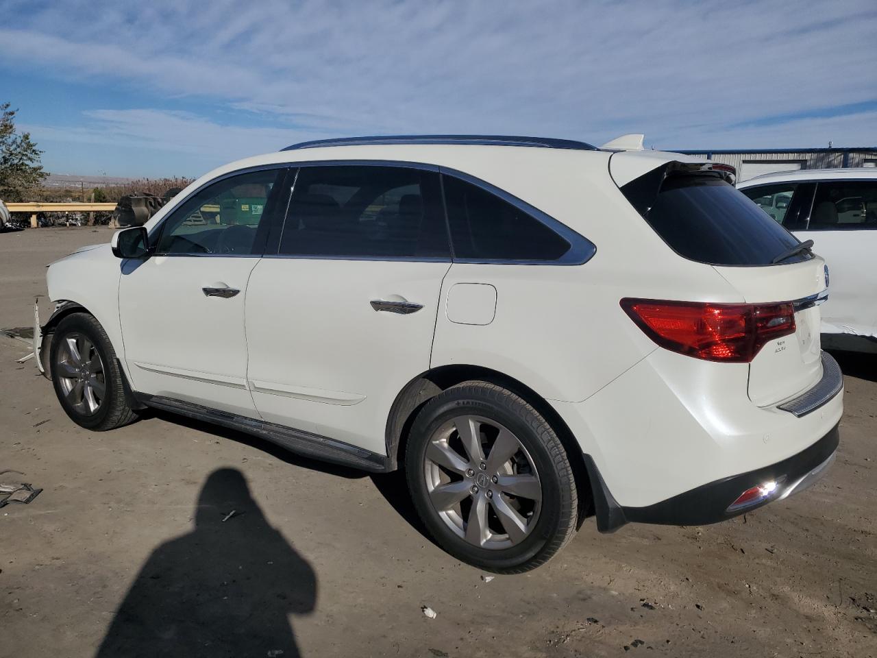 2015 Acura MDX VIN 5FRYD3H87FB008947 Copart auction photo, front end damage thumbnail 2