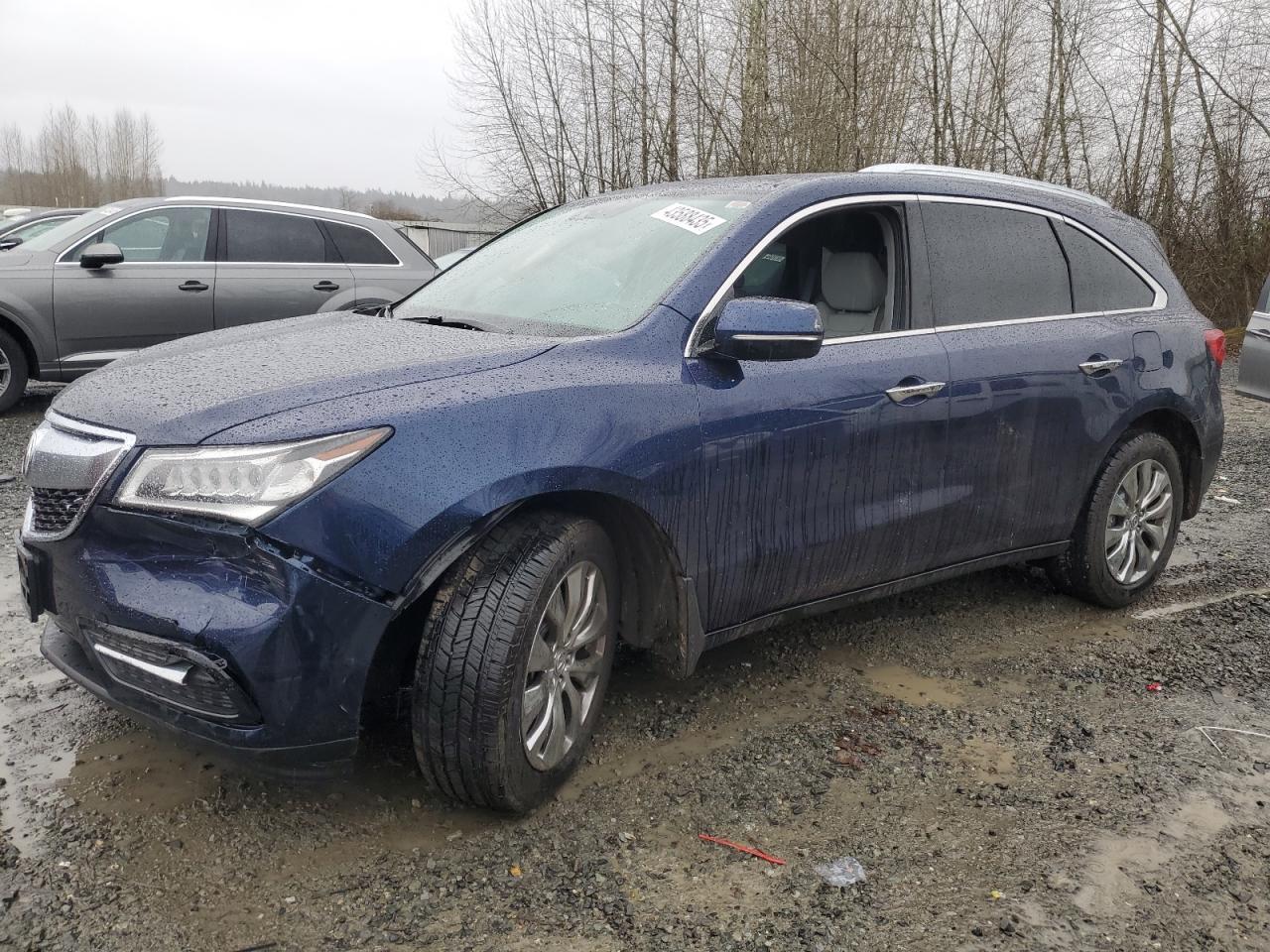 2015 Acura MDX VIN 5FRYD4H46FB015732