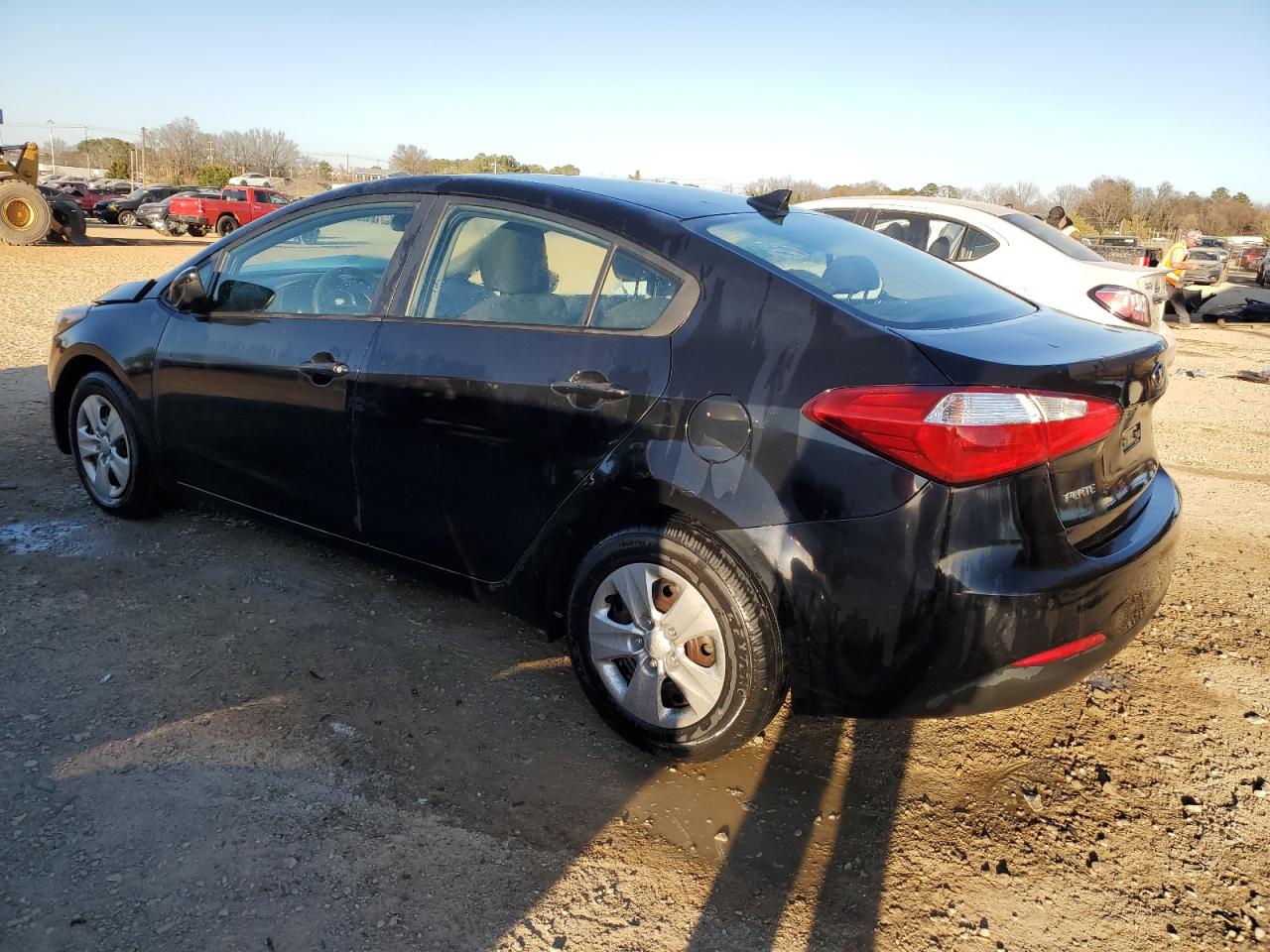 2014 KIA Forte VIN KNAFK4A6XE5063161 Copart auction photo, front end damage thumbnail 2